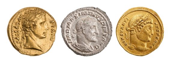 Liste des empereurs romains, avec leur portrait en numismatique